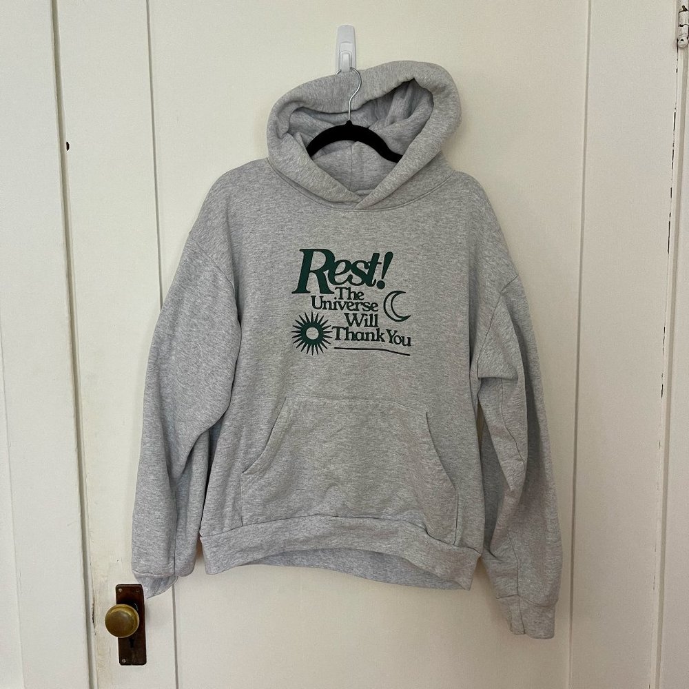 Okay to Rest hoodie - size L